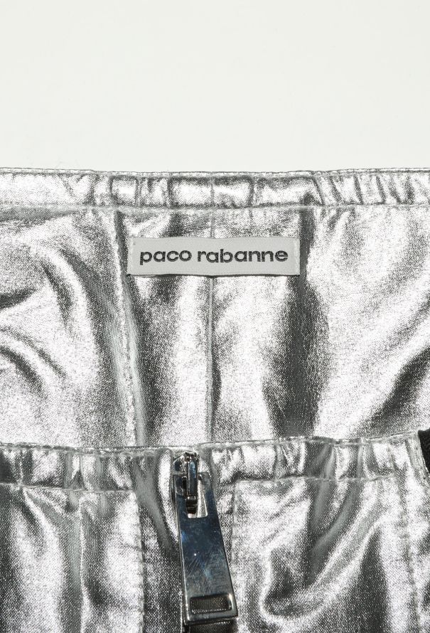 Paco Rabanne S/S 2014 Metallic Zipper Pants - 7 Paco Rabanne S/S 2014 Metallic Zipper Pants - 7
