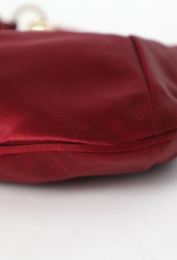 Saint Laurent Early 2000s Crepe Satin Mini Mombasa Bag - 7