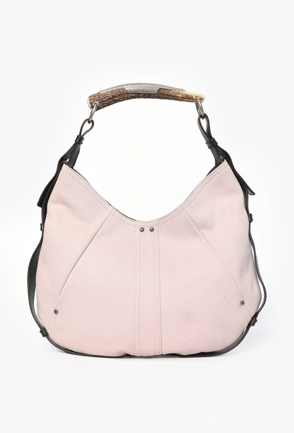 Saint Laurent Early 2000s Denim Mombasa Bag - 1