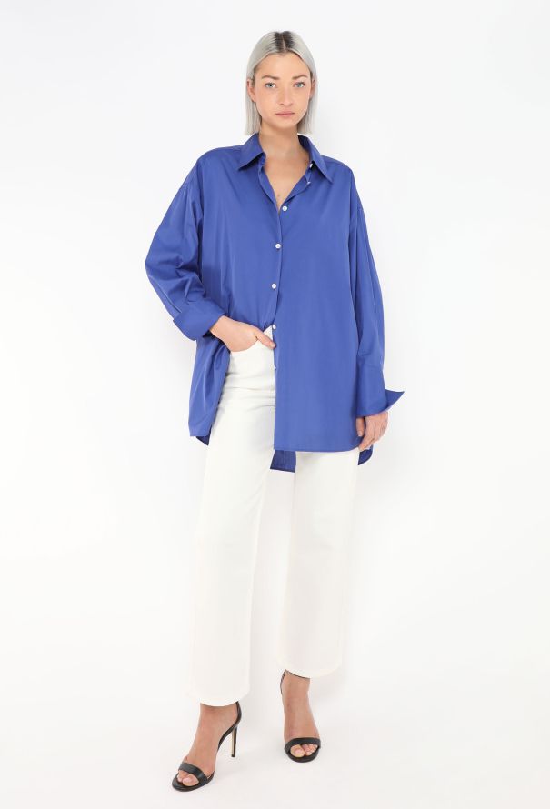 The Row S/S 2022 Lulu Poplin Shirt - 3 The Row S/S 2022 Lulu Poplin Shirt - 3