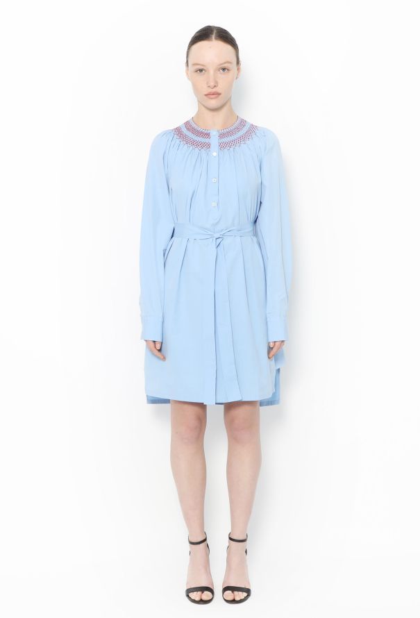 Prada Resort 2020 Belted Tunic Dress - 1
