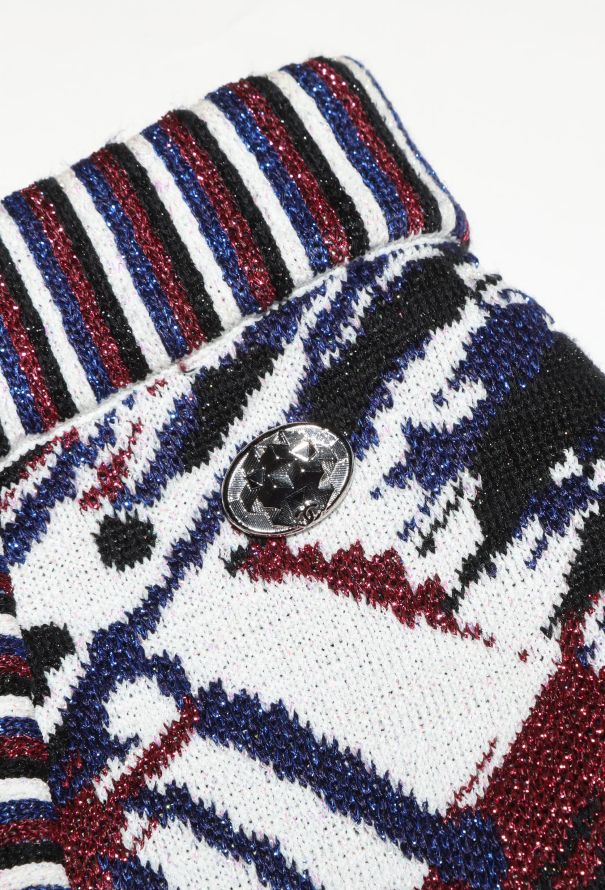 Chanel S/S 2016 Graphic A-Line Skirt - 7