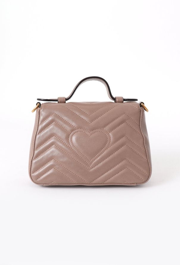 Gucci GG Marmont Mini Top Handle Bag - 4 Gucci GG Marmont Mini Top Handle Bag - 4