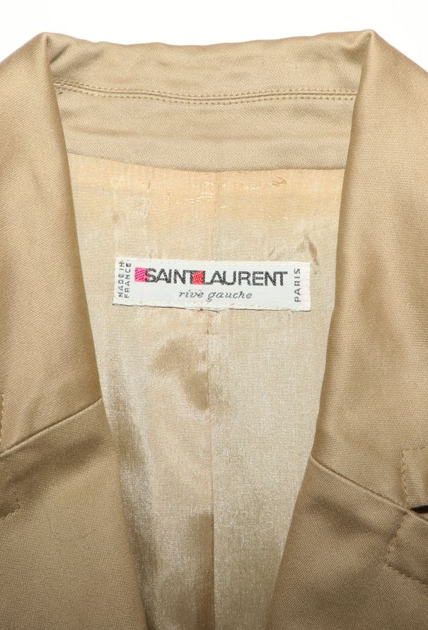 Saint Laurent Vintage Classic Gabardine Blazer - 6