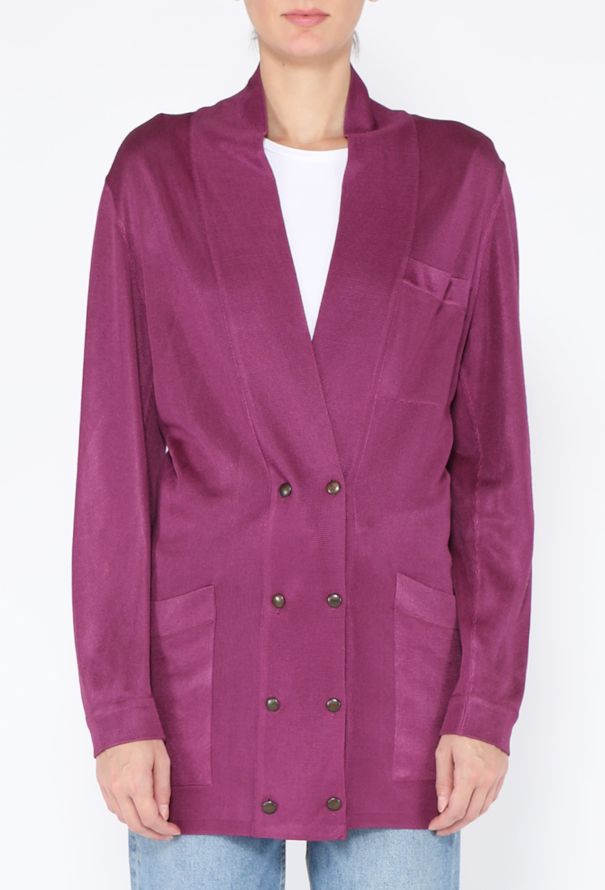 Alaïa S/S 1986 Double-Breasted Knit Cardigan - 5