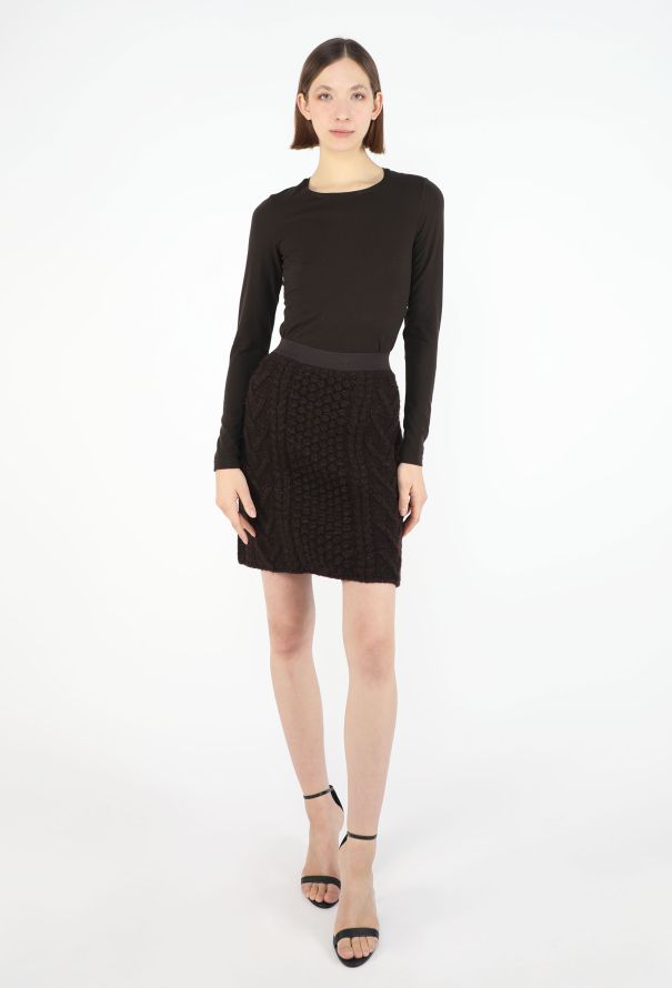 Bottega Veneta Resort 2021 Bobble-Knit Skirt - 4