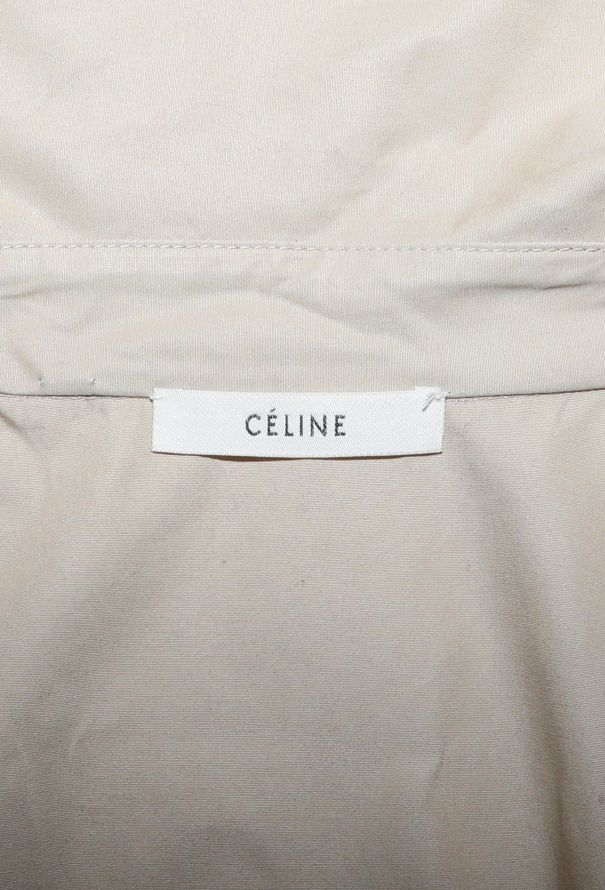 Céline 2017 Cotton Trench Dress - 7