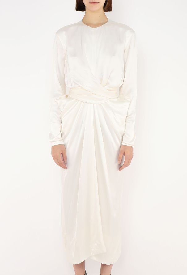Céline Draped Silk Dress, Pre-Fall 2017 - 5