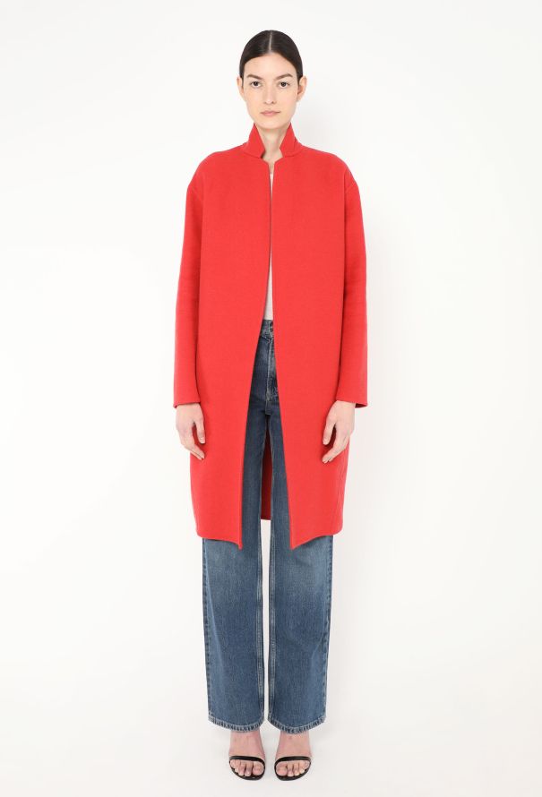 Céline Classic Notched Cocoon Coat - 1