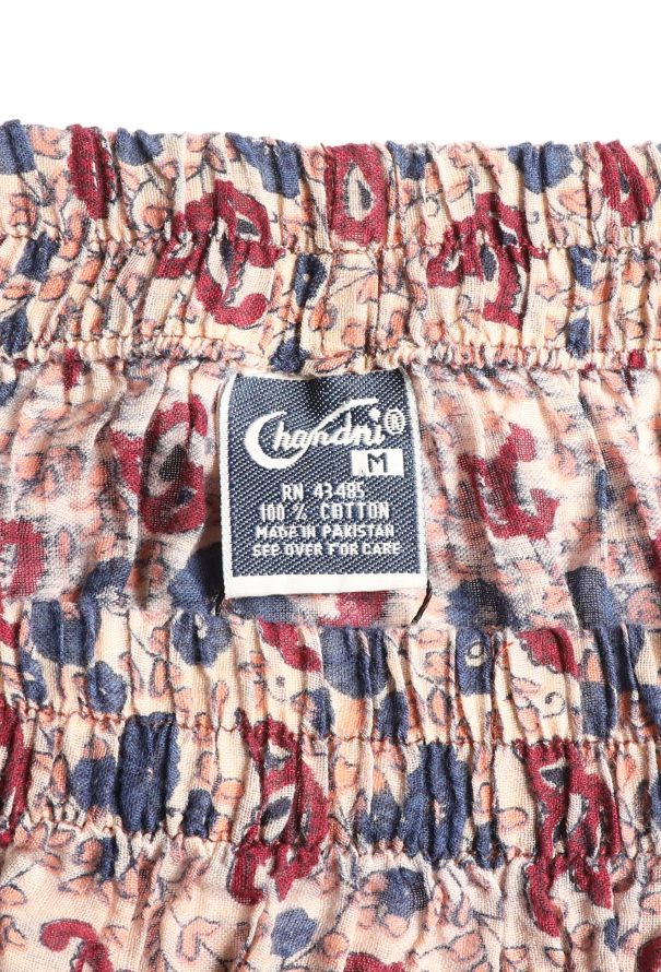 World Treasures '70s Authentic Block Print Skirt - 5 World Treasures '70s Authentic Block Print Skirt - 5