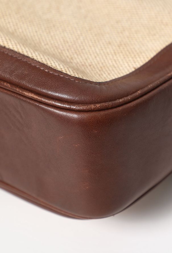 Céline '70s Canvas & Leather Crécy Bag - 7