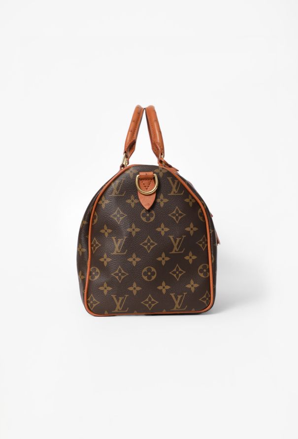 Louis Vuitton Monogram Boho Speedy Soft 30 Ostrich, S/S 2025 - 6