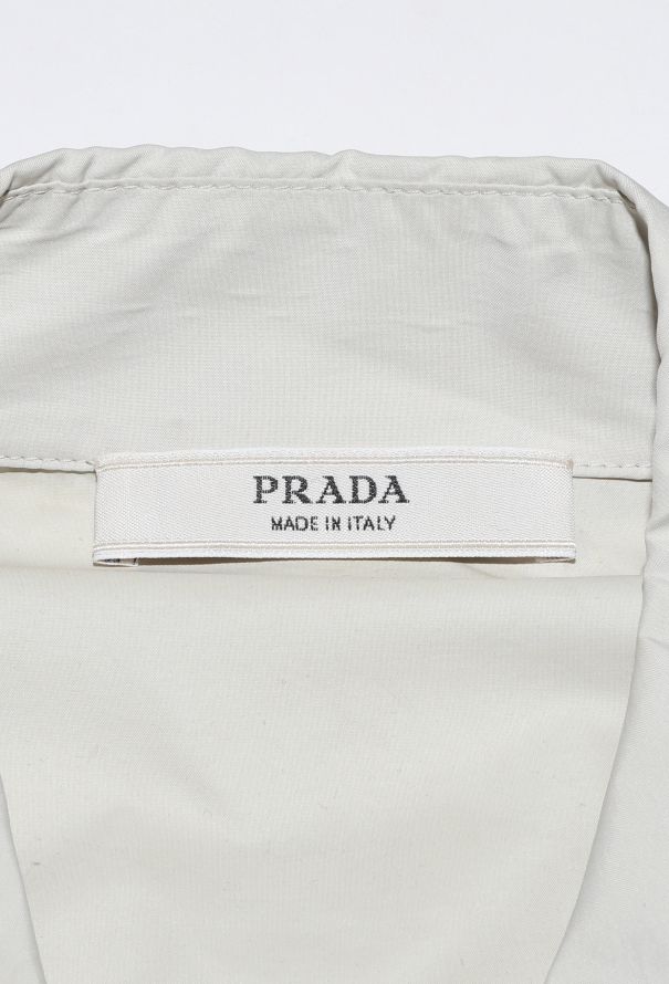 Prada Nylon Belted Trench Coat - 6