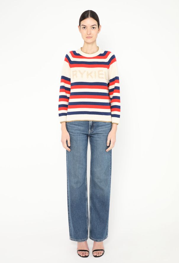 Sonia Rykiel S/S 2018 Saint Germain Cashmere Sweater - 3 Sonia Rykiel S/S 2018 Saint Germain Cashmere Sweater - 3