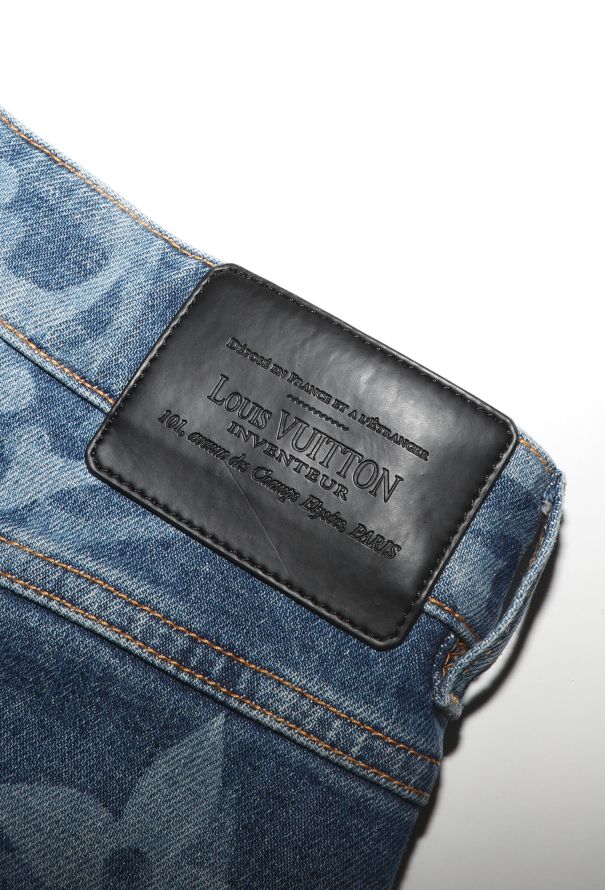 Louis Vuitton 2024 Blur Monogram Denim Jeans - 6