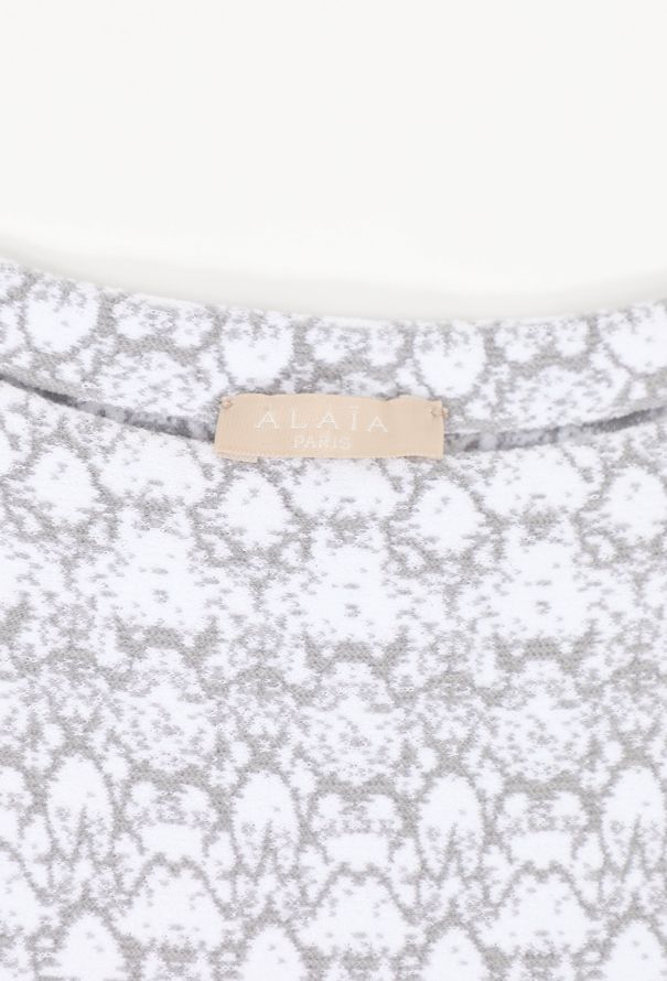 Alaïa S/S 2016 Graphic Skater Dress - 7