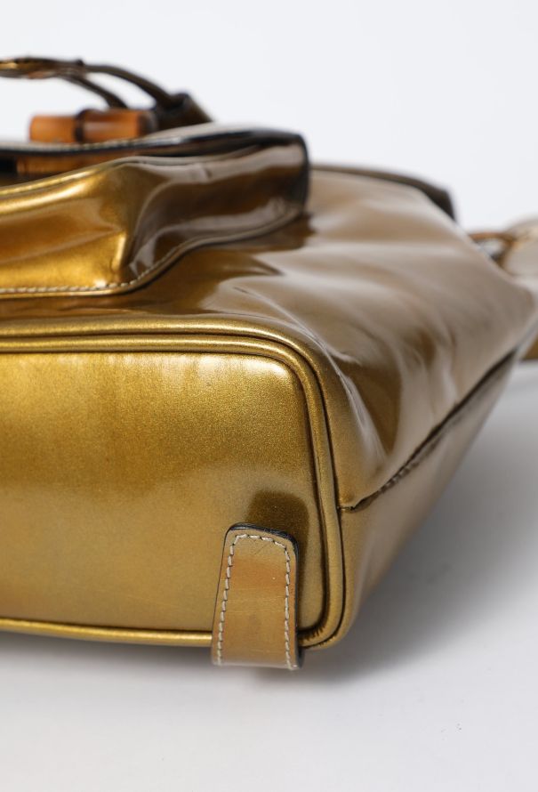 Gucci Vintage Mini Bamboo Backpack - 9