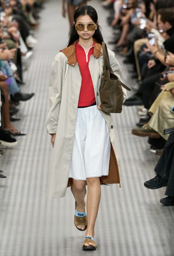 Miu Miu Reversible Parka Trench, S/S 2025 - 2