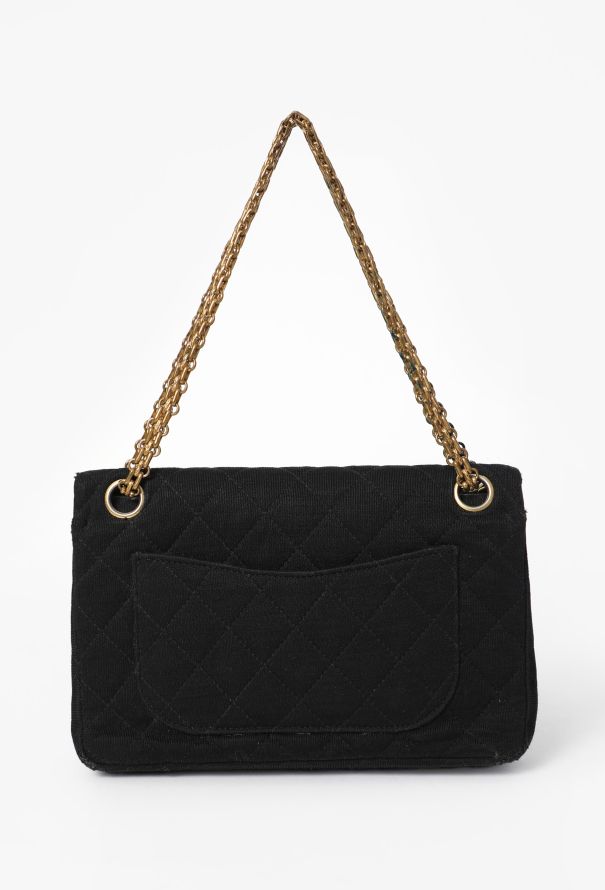 Chanel Vintage Jersey 2.55 Medium Flap Bag - 5