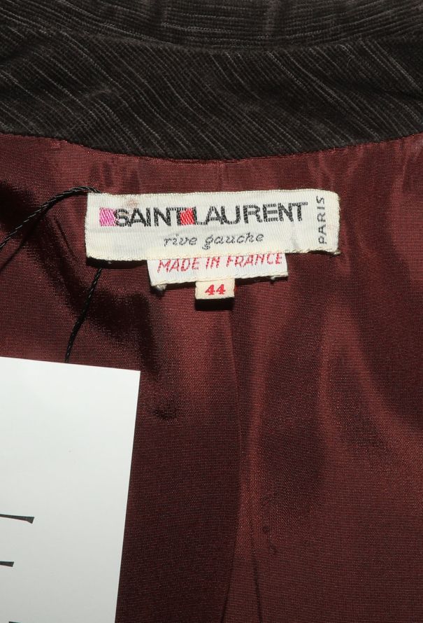 Saint Laurent Fall 1970  Corduroy Coat - Collector - 8 Saint Laurent Fall 1970  Corduroy Coat - Collector - 8