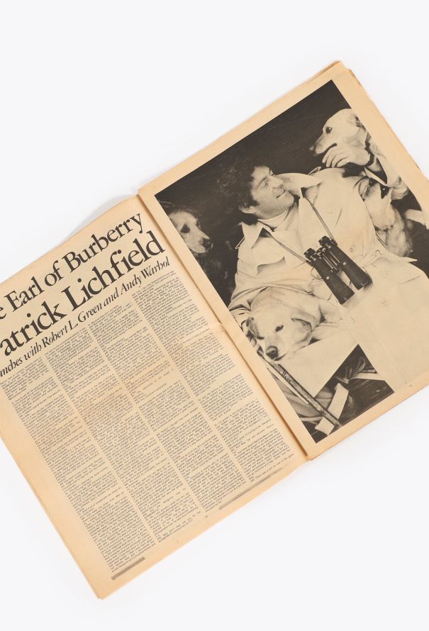 Interview Magazine Lally Weymouth, May 1976 Issue - 6