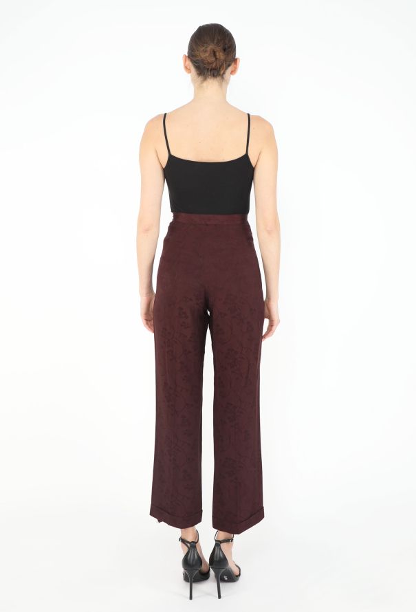 Yohji Yamamoto Floral Jacquard Tunic Ensemble - 8