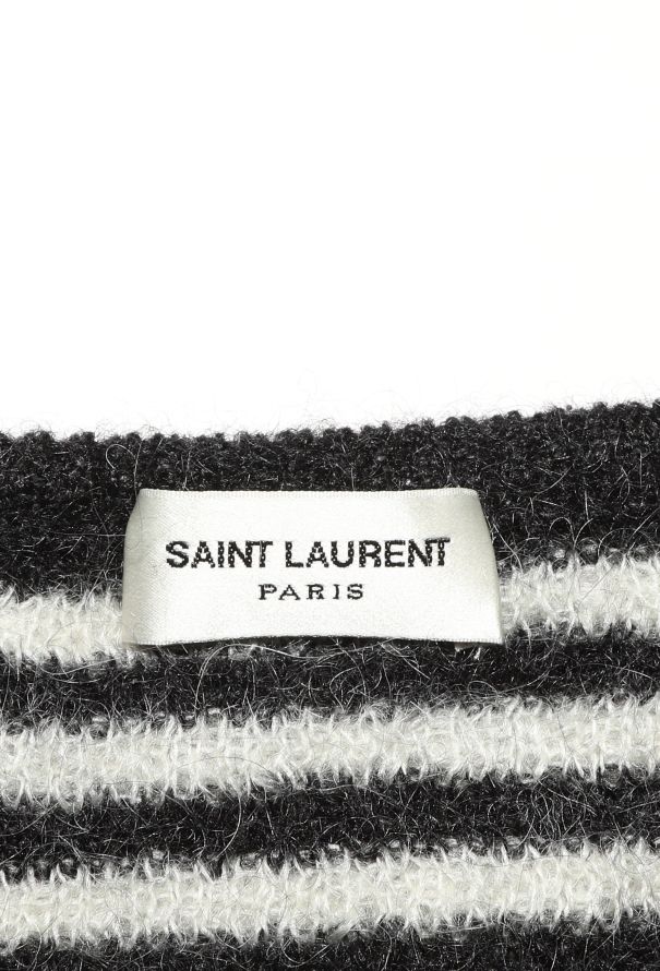 Saint Laurent 2015 Striped Mohair Sweater - 5 Saint Laurent 2015 Striped Mohair Sweater - 5