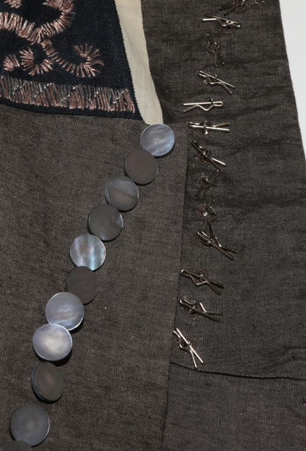 Dries Van Noten Embroidered Linen Jacket, S/S 2006 - 7