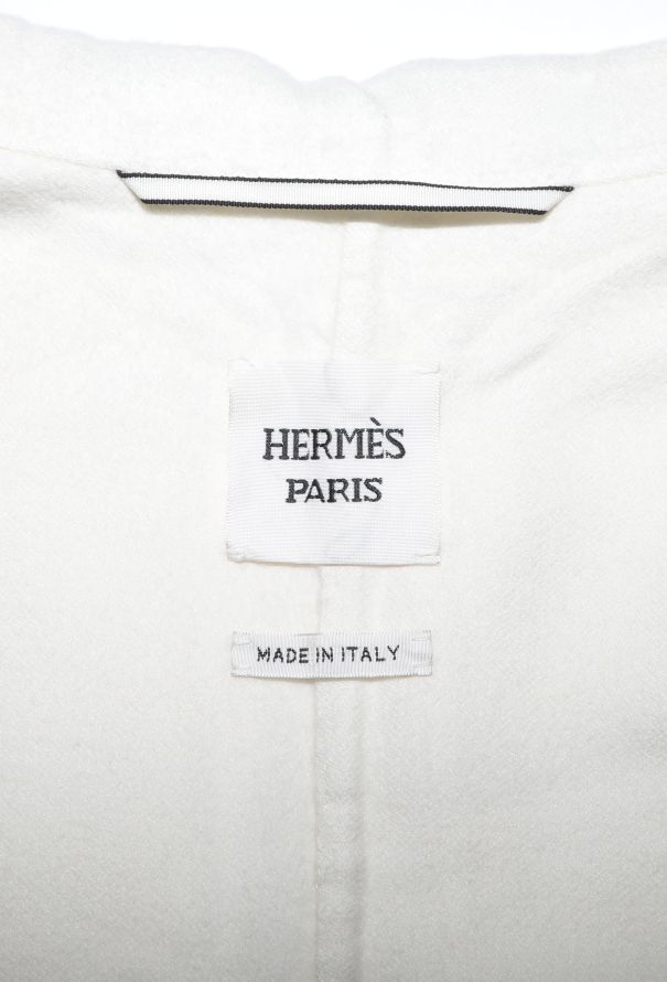 Hermès 2022 Double-Faced Cashmere Coat - 6