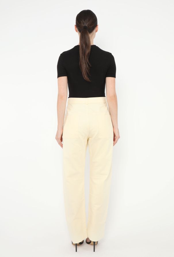 Céline 2017 Sueded Denim Trousers - 4