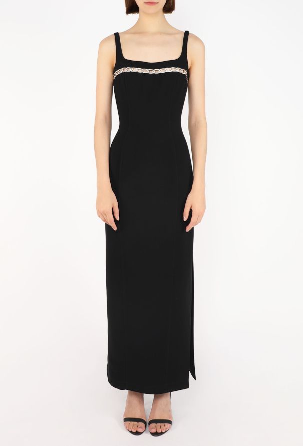 Thierry Mugler Chainlink Slit Dress, Resort 1999 - 4
