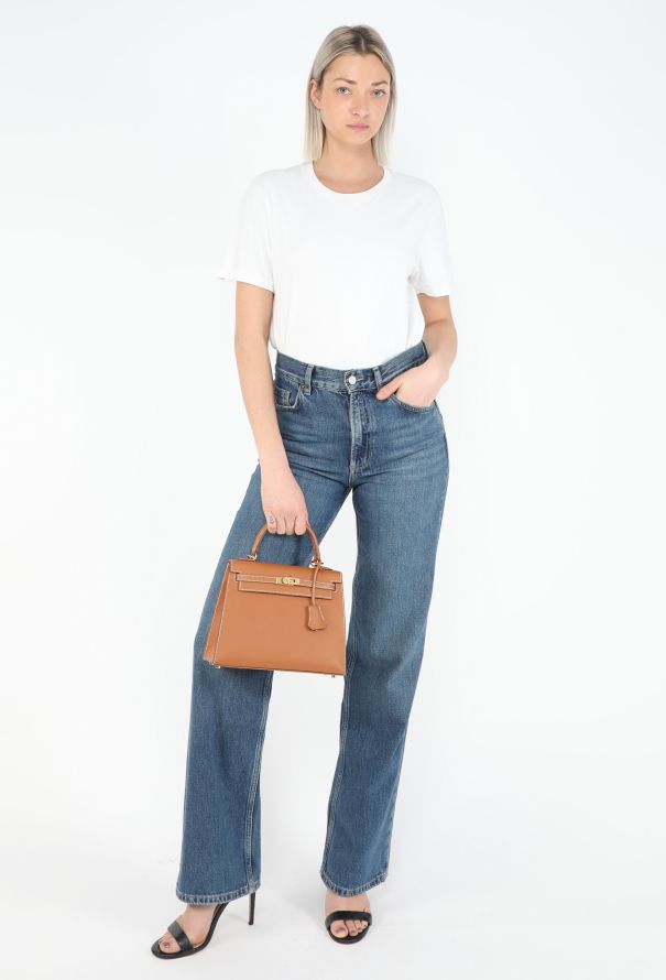 Hermès 2023 Gold Epsom Kelly Sellier 25 - 2