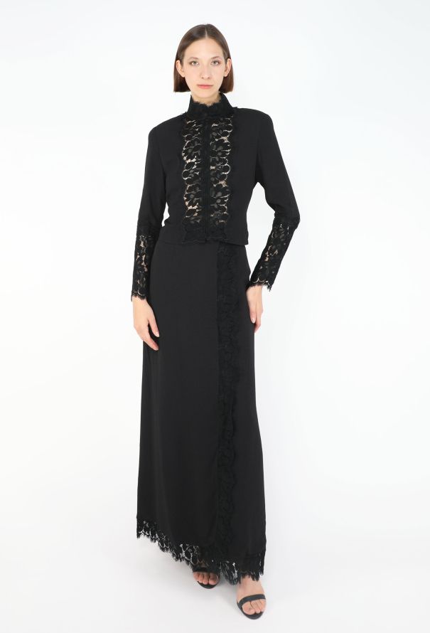 Chloé Lace Trim Evening Ensemble, F/W 1996 - 5