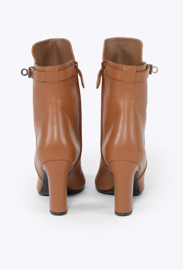 Hermès 2024 Joueuse Leather Ankle Boots - 4