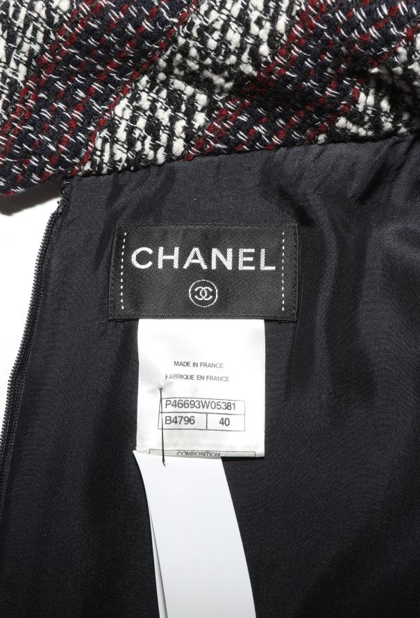 Chanel Trompe L'ôeil Tweed Dress - 5