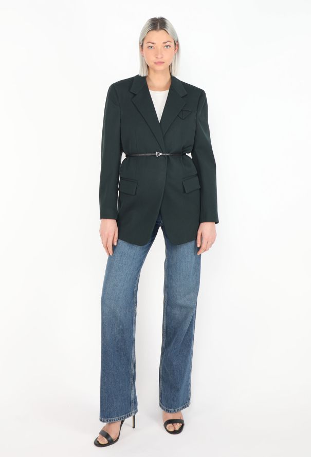 Bottega Veneta Pre-Fall 2022 Tailored Belted Blazer - 1