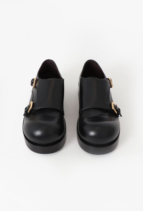 Bottega Veneta S/S 2024 Helium Monk Derbies - 4