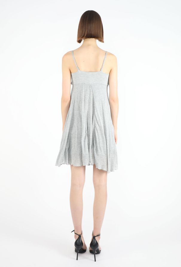 Balenciaga 2007 Heathered Jersey Slip Dress - 5