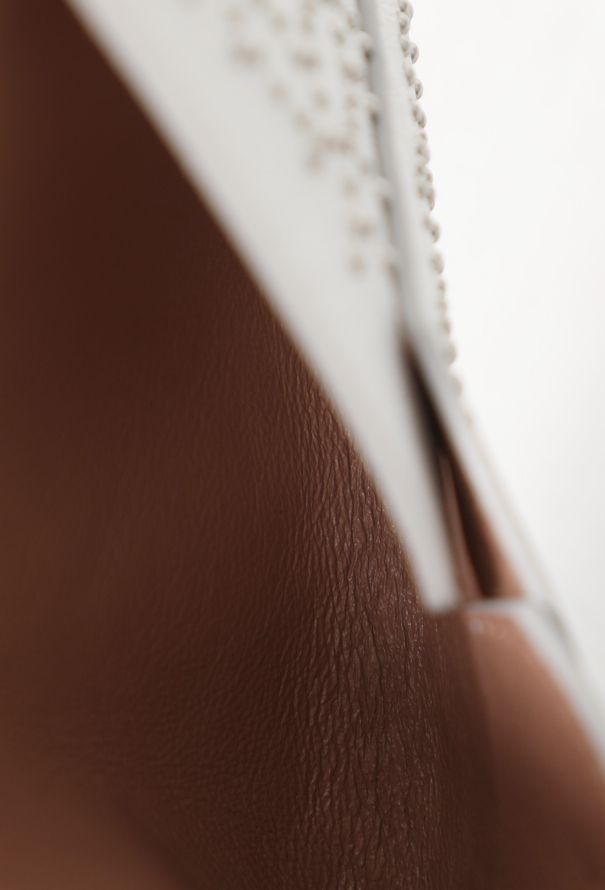 Alaïa Studded White Envelope Clutch - 12 Alaïa Studded White Envelope Clutch - 12