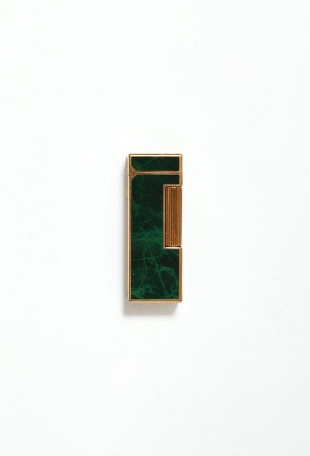 Exquisite Vintage Dunhill '70s Marble Rollagas Lighter - 1