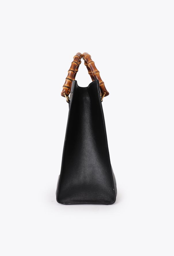 Gucci Black Diana Bamboo Tote bag - 5