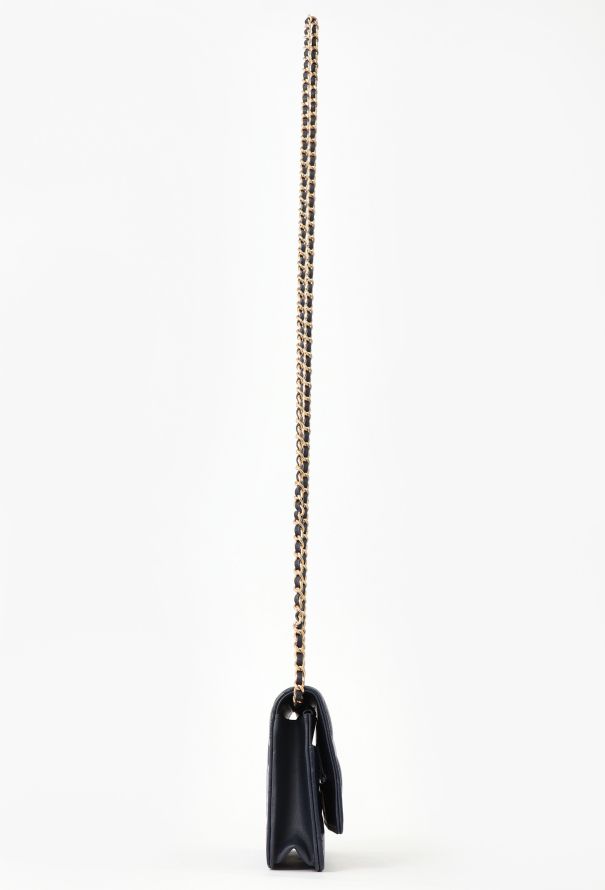 Chanel Navy 2.55 Wallet On Chain - 4