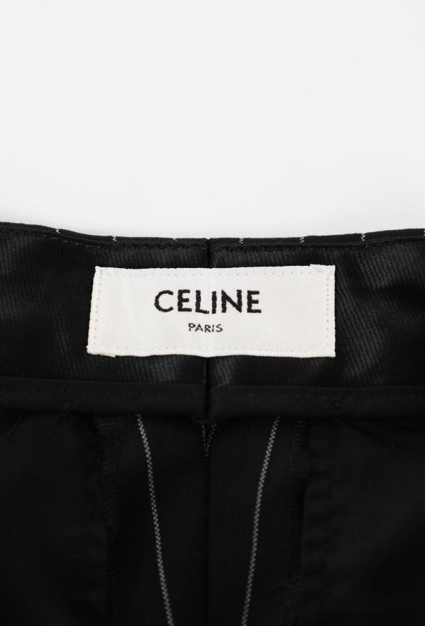 Céline S/S 2021 Pinstripe Cropped Trousers - 8