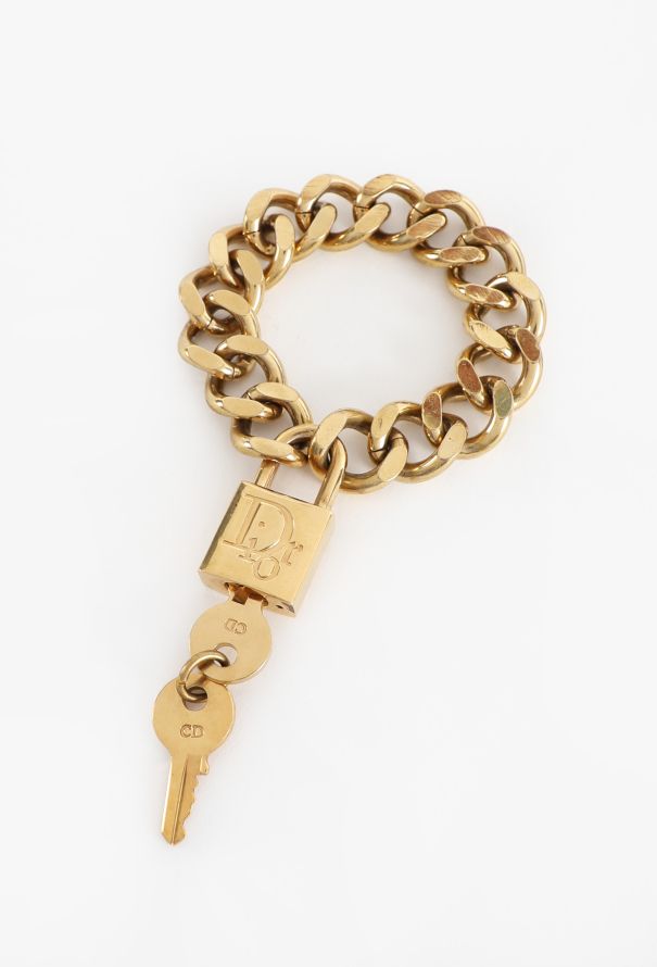 Dior Cadena Key & Padlock Bracelet, 20005 - 4