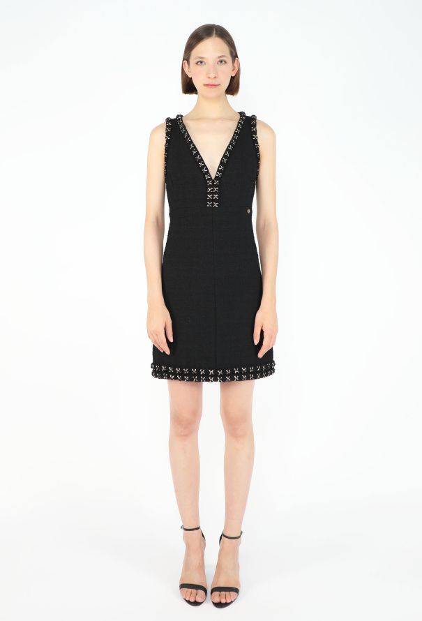 Chanel 2017 'CC' Tweed Mini Dress - 2