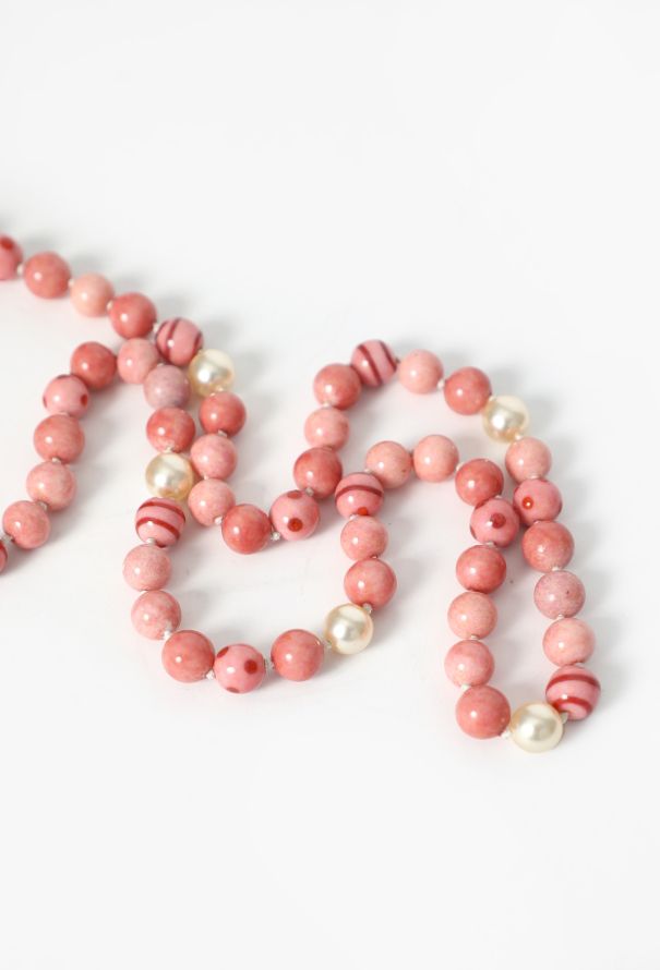 Chanel Resort 2008 Beaded Satin Necklace - 3