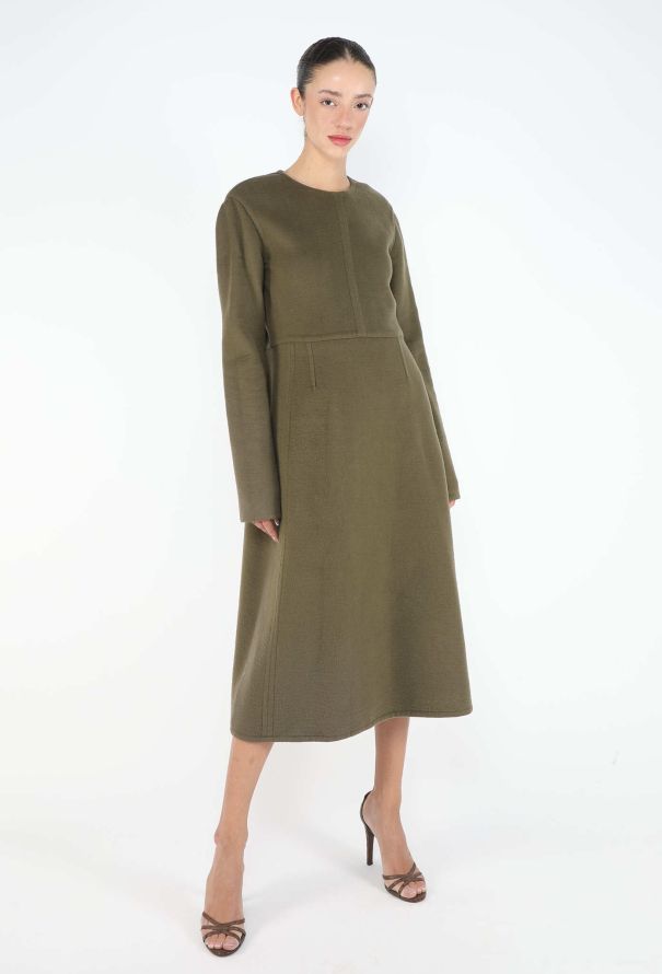 Céline F/W 2015 Felted Cashmere Dress - 3