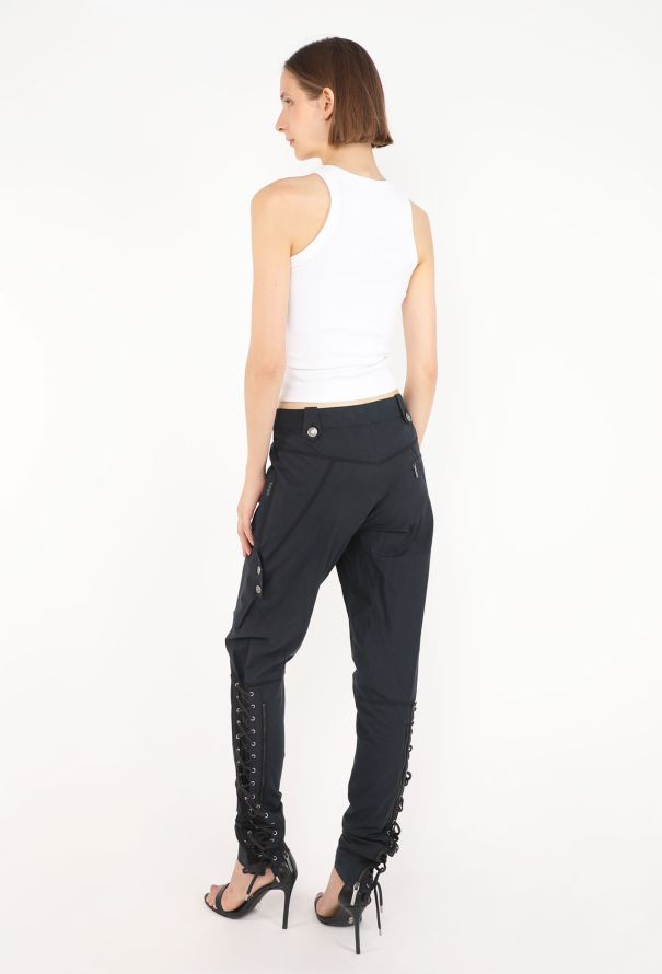 Dior Lace-Up Cotton Trousers, 2004 - 5