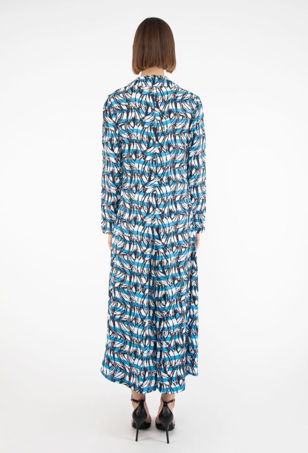 Prada F/W 2018 Banana Print Dress - 6