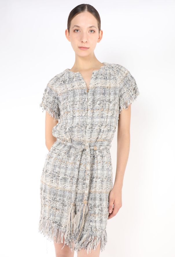 Chanel CAMPAIGN Resort 2018 Grecian Lesage Dress - 4